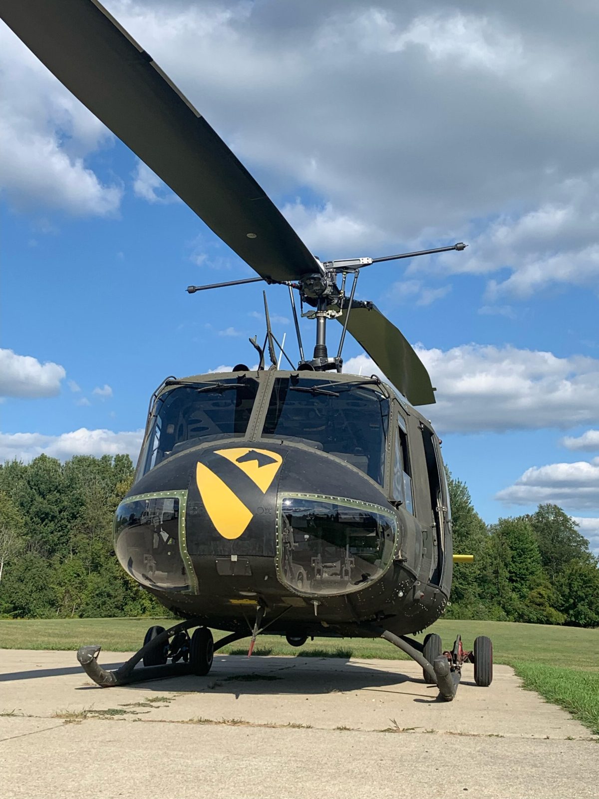 UH-1 with 1st Cavalry markings